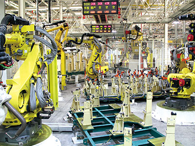 柔性侧围焊接系统